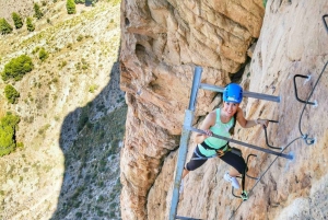 Redovan Via Ferrata, Sportive k2-k4 Section