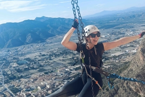 Redovan Via Ferrata, Sportive k2-k4 Section