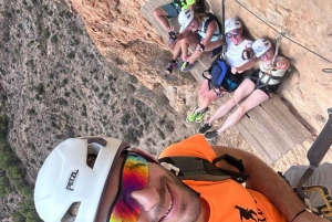 Redovan Via Ferrata, Sportive k2-k4 Section