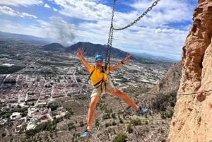 Alicante: Redovan Vía Ferrata, Escalada familiar