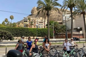 San Juan Beach, Cabo Huertas: Bike tour & snorkel with drink