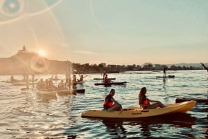 San Juan Beach: Double Kayak rental 2 Hours +Snack and Drink