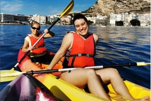 San Juan Beach: Double Kayak rental 2 Hours +Snack and Drink