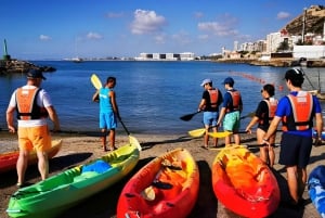 San Juan Beach: Double Kayak rental 2 Hours +Snack and Drink