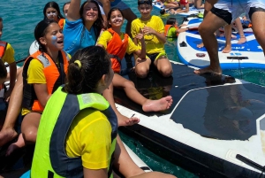 San Juan Beach: Paddle Surf Table rental + Snack and Drink