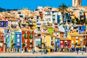 Villajoyosa: vierailu suklaatehtaalle ja kylään, kuljetus Alicantesta