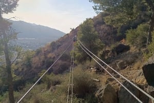 Villena: Guidad klättring via ferrata med rappelling