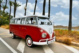 Tour d'epoca intorno ad Alicante in autentici furgoni Kombi T1