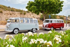 Tour d'epoca intorno ad Alicante in autentici furgoni Kombi T1