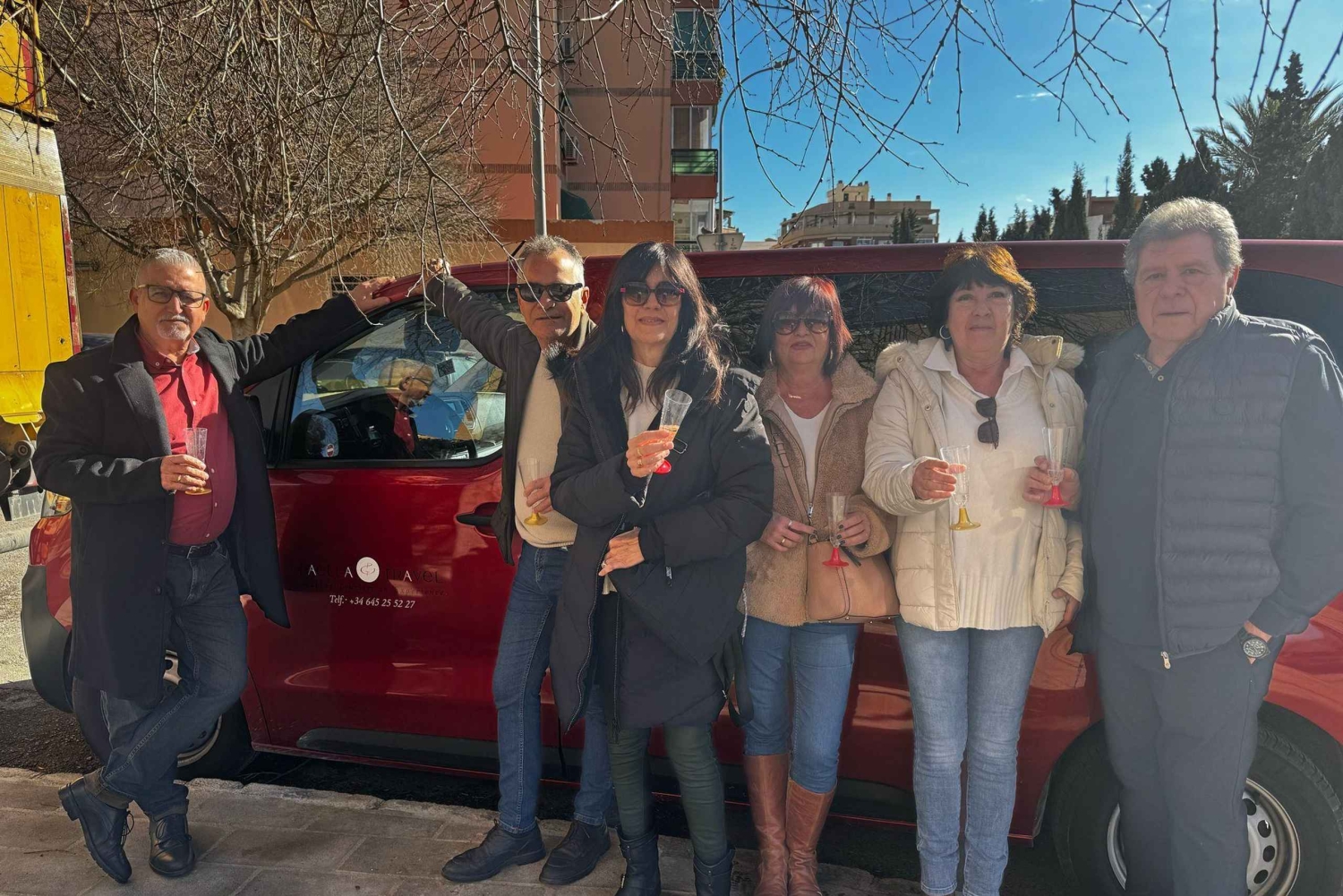 地元のワイナリー訪問：アリカンテ発、フォンディリョン博物館とアルマザラへのバンでの移動