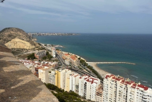 Visit Santa Barbara Castle in Alicante and Flamenco Show, Private Van