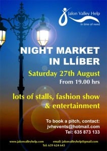 Night market in Lliber