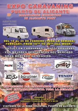 1st Caravan Exhibition in Alicante Port