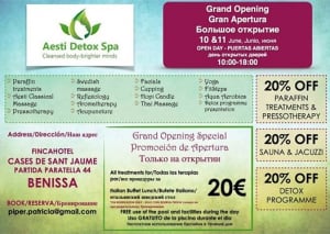 Aesti Detox Spa Grand Opening