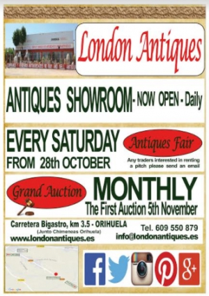 Antique Fairs and Auctions on the Costa Blanca