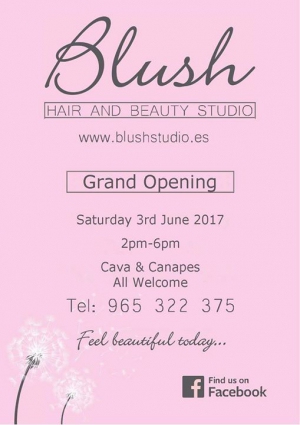Blush Hair & Beauty Studio Grand Opening