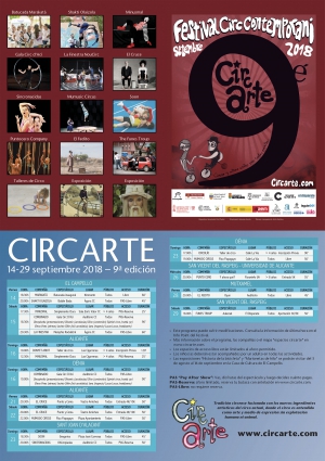 Circarte Contemporary Circus Festival in Alicante Province