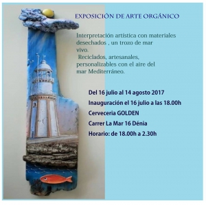 Exhibition of Organic Art in Denia