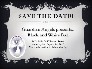 Guardian Angels - Black and White Ball