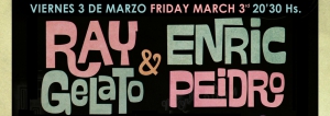 RAY GELATO & ENRIC PEIDRO 'Texas Tenors Revisited'