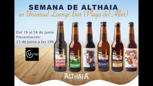 Week of Althaia Craft Beers & Universal Lounge Bar
