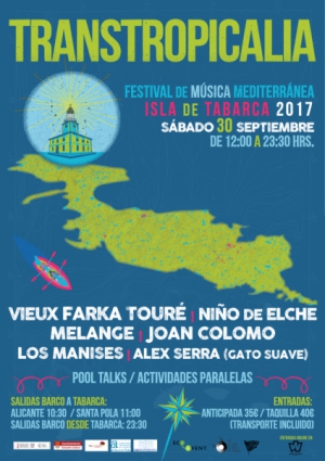 Transtropicalia music festival in Tabarca