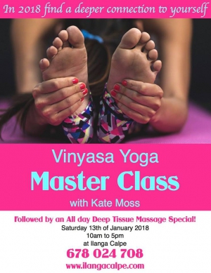 Vinyasa Yoga Master Class with Kate Moss