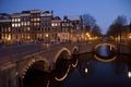 Amsterdam om natten 