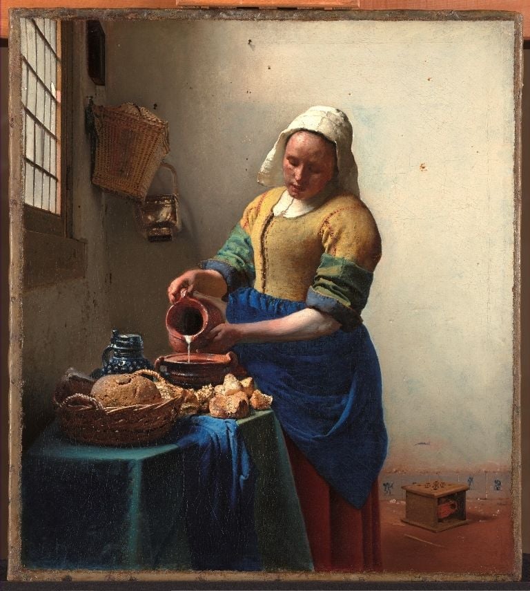 Keittiöneito - Johannes Vermeer