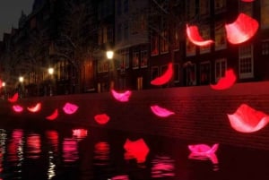 №1 Круиз по Амстердаму с волшебными огнями, включая напитки и печенье