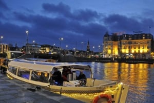 №1 Круиз по Амстердаму с волшебными огнями, включая напитки и печенье