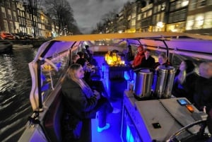 №1 Круиз по Амстердаму с волшебными огнями, включая напитки и печенье