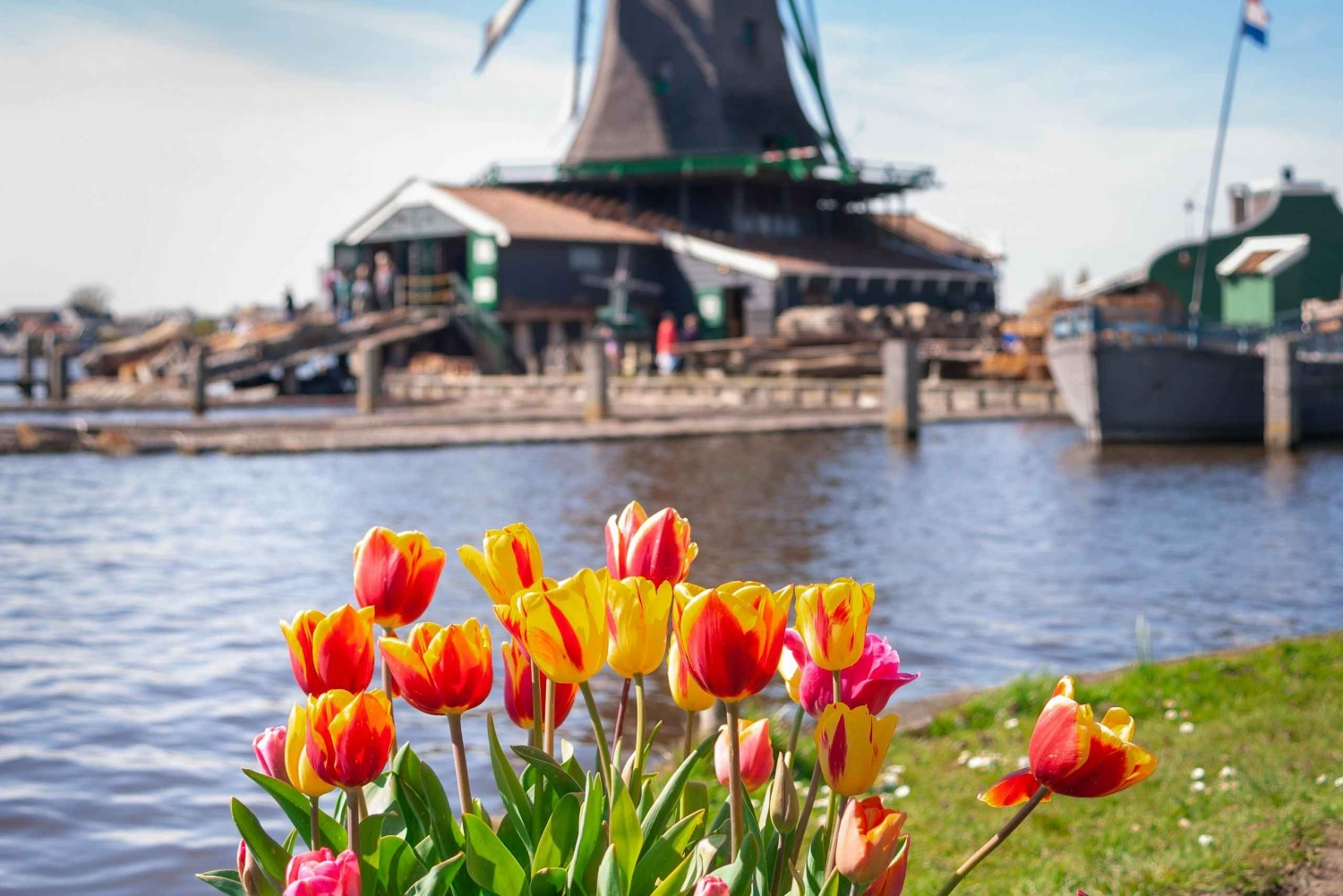 10 tunnin päiväretki Zaanse Schansiin ja Giethoorniin