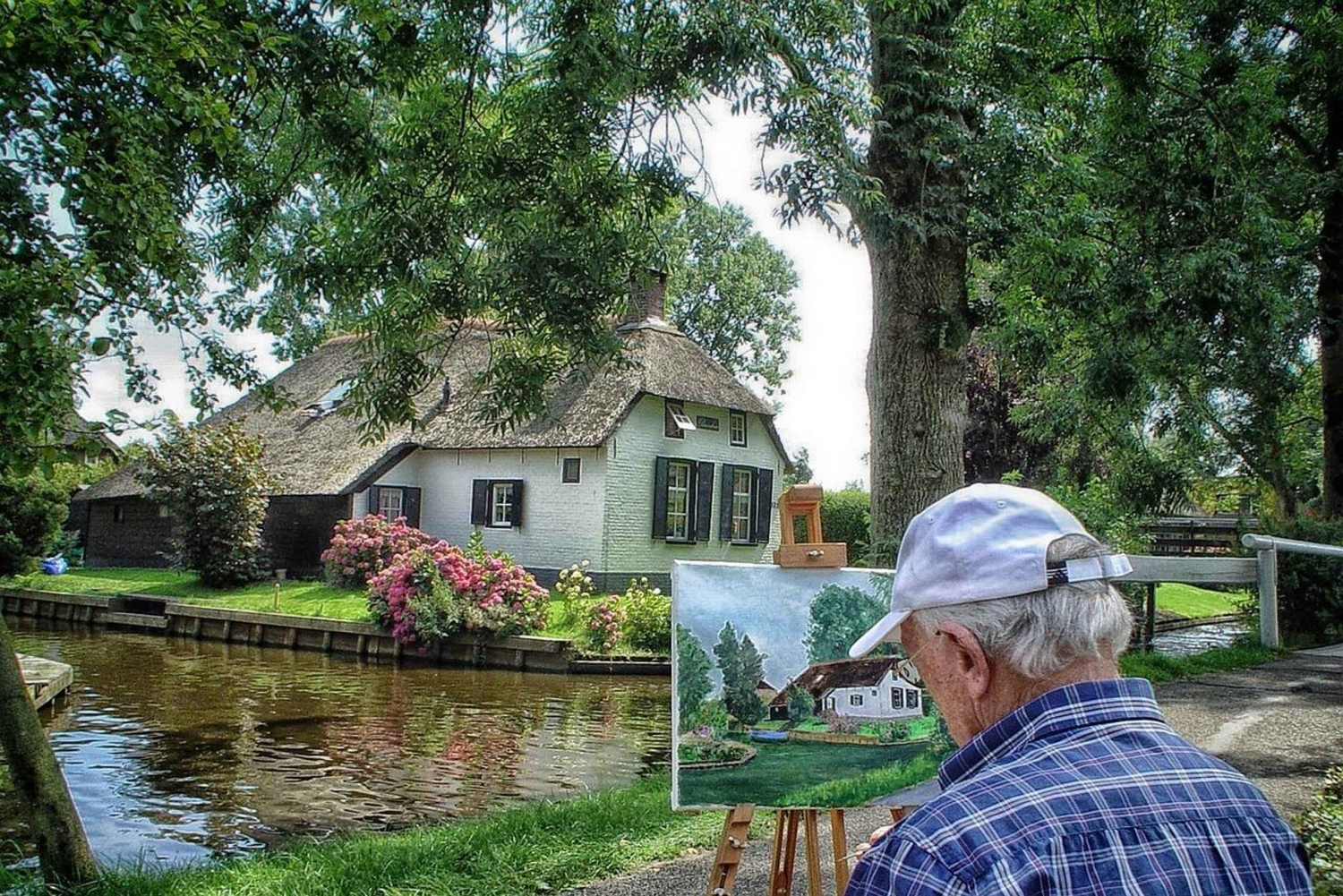 10 tunnin päiväretki Zaanse Schansiin ja Giethoorniin