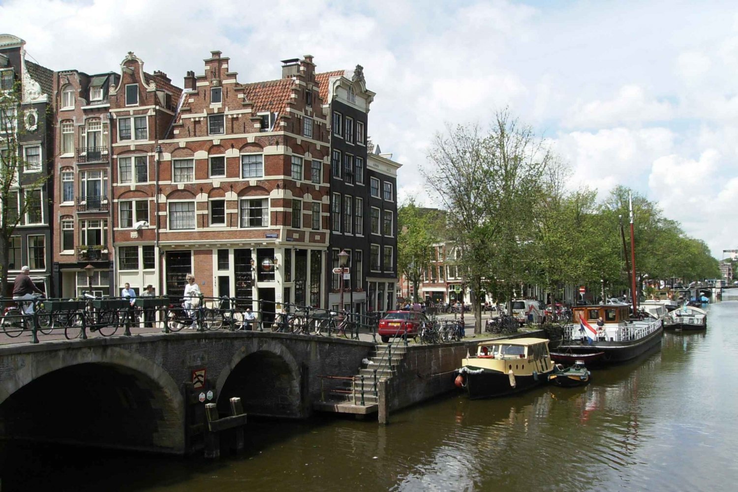 2,5 timmars sightseeingtur i Amsterdam på cykel