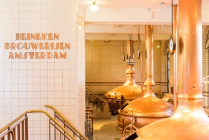 2-in-1 コンビネーション：シティツアー＆ハイネケン・ルーフトップ（ドリンク2杯付き）