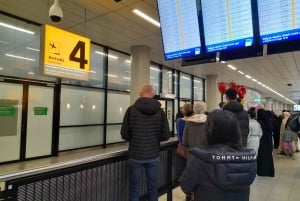 Lentokenttäkuljetus [Schipholin lentokenttä - hotelli Amsterdamissa]