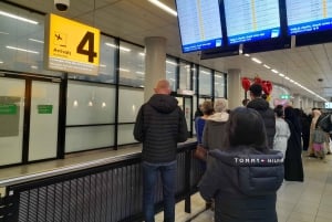 Lentokenttäkuljetus [Schipholin lentokenttä - hotelli Amsterdamissa]