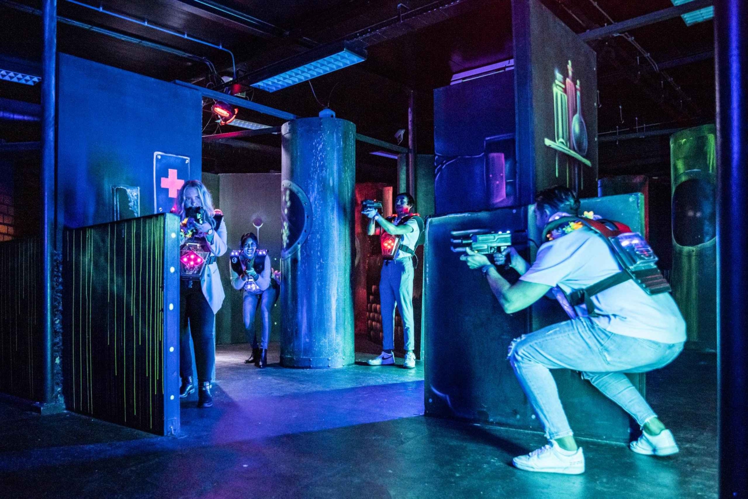 Aloha Amsterdam: Laser Tag-opplevelse