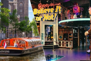Cruzeiro de 1 hora no Canal de Amesterdão e Ripley's Believe it or Not
