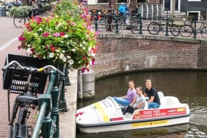 Amsterdam: 1 times leje af pedalbåd