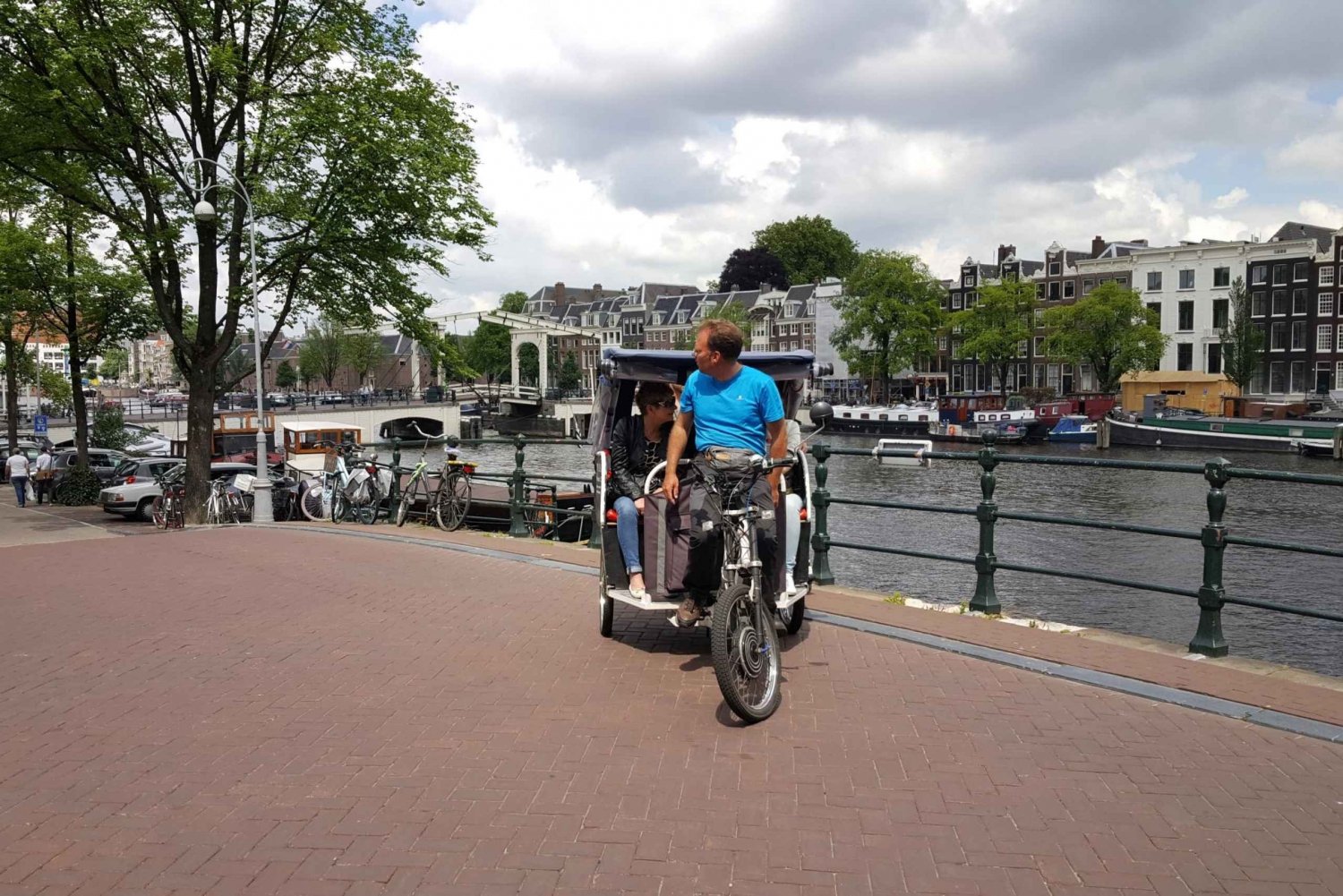 Visita de 1 hora en Rickshaw por Ámsterdam