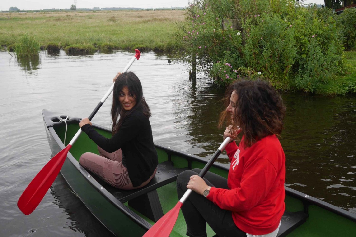Amsterdam: Excursión guiada de 2 horas en canoa