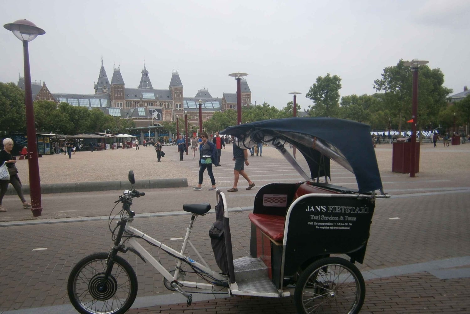 Amsterdam: 2-timmars sightseeing med Rickshaw