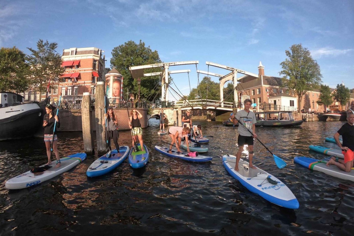 Amsterdam: 2 timmars tur med Stand Up Paddle Board