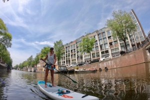 Amsterdam: 2-tunnin Stand Up Paddle Board -kierros