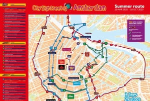 Amsterdam: 24 timmars hop-on hop-off-båt och XtraCold Icebar