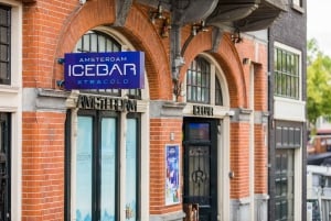 Ámsterdam: Barco turístico Hop-On Hop-Off de 24 horas y XtraCold Icebar