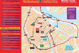 Amsterdam: 24-Stunden Hop-On/Hop-Off-Boot und XtraCold Icebar