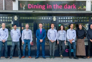 Amsterdam: cena di 3 portate al buio